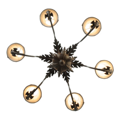 Meyda Tiffany Lindsay 6 Light 30" Wide Chandelier
