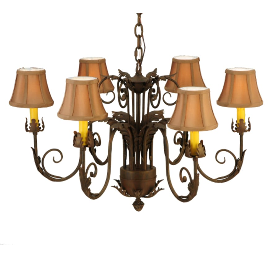 Meyda Tiffany Lindsay 6 Light 30" Wide Chandelier