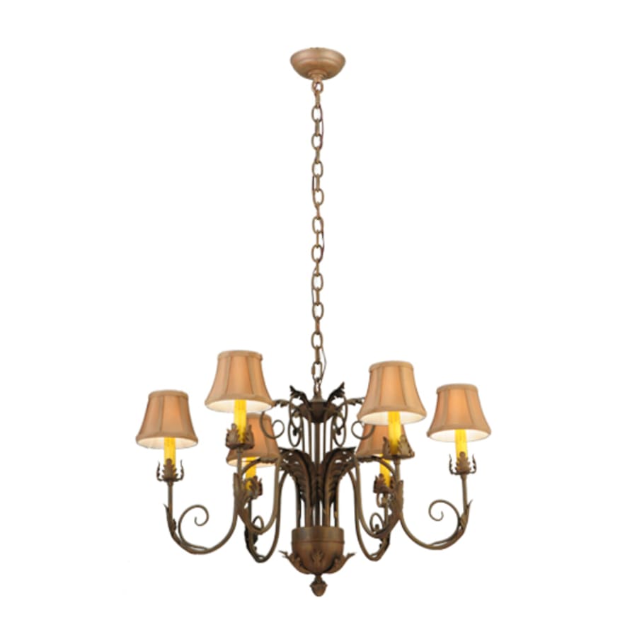 Meyda Tiffany Lindsay 6 Light 30" Wide Chandelier