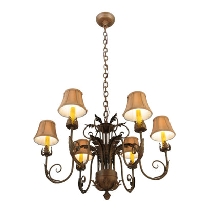 Meyda Tiffany Lindsay 6 Light 30" Wide Chandelier
