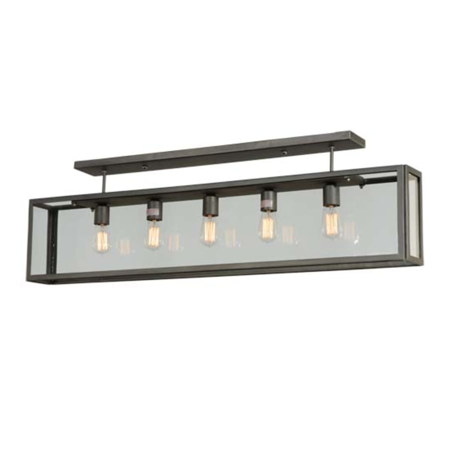 Meyda Tiffany Affinity 5 Light 47" Wide Semi-Flush Ceiling Fixture