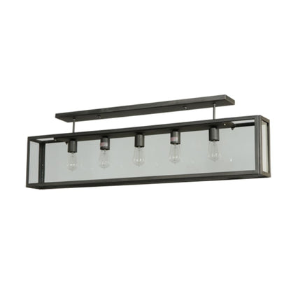 Meyda Tiffany Affinity 5 Light 47" Wide Semi-Flush Ceiling Fixture