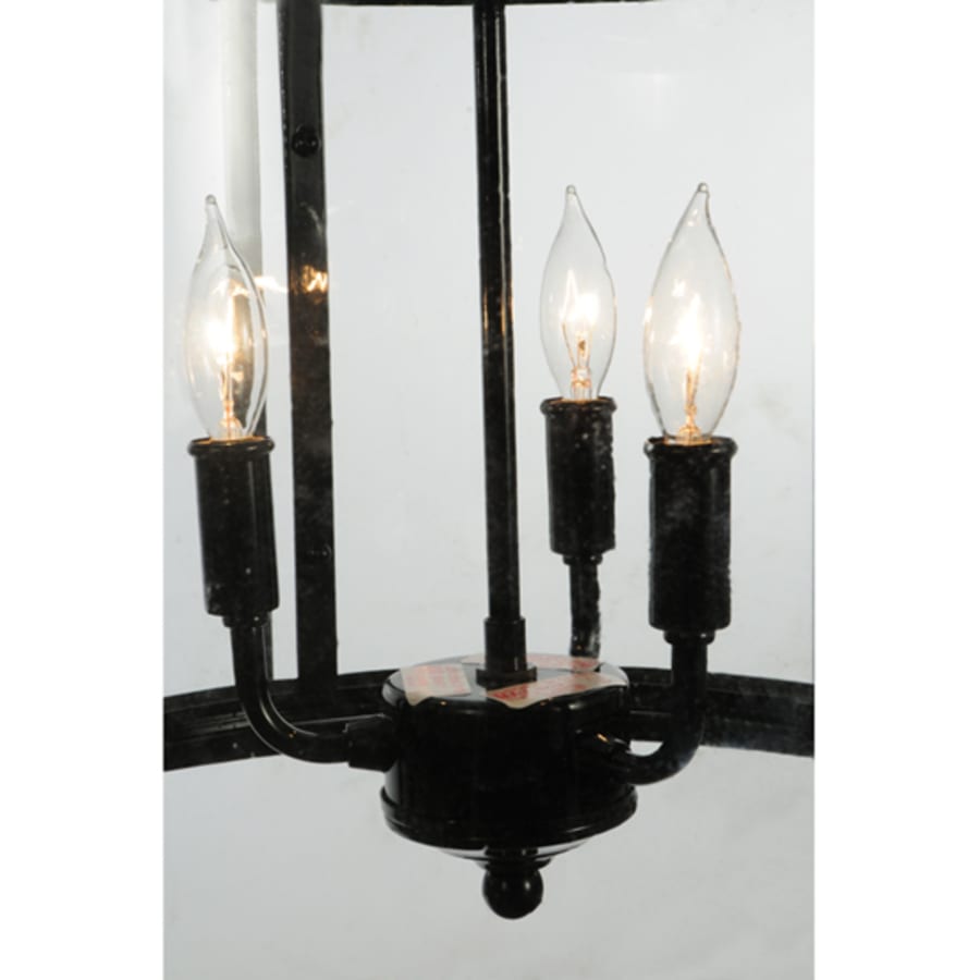 Meyda Tiffany Kitzi Cilindro 3 Light 22" Wide Semi-Flush Drum Ceiling Fixture