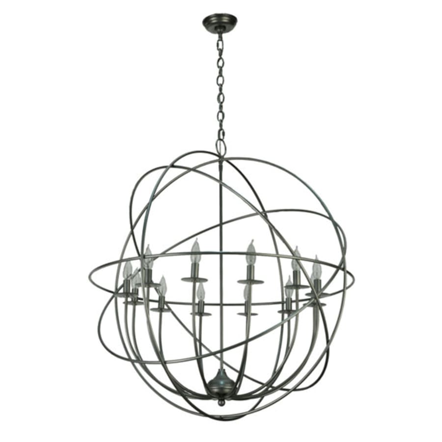 Meyda Tiffany Atom Enerjisi 12 Light 36" Wide Taper Candle Style Chandelier