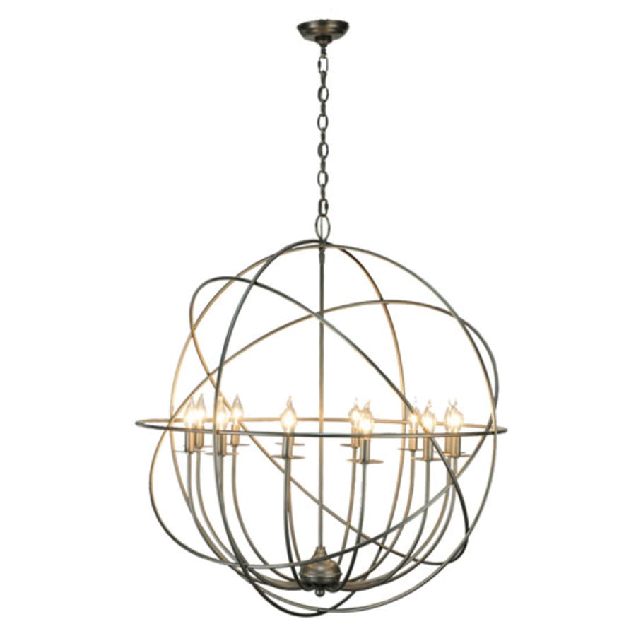 Meyda Tiffany Atom Enerjisi 12 Light 36" Wide Taper Candle Style Chandelier