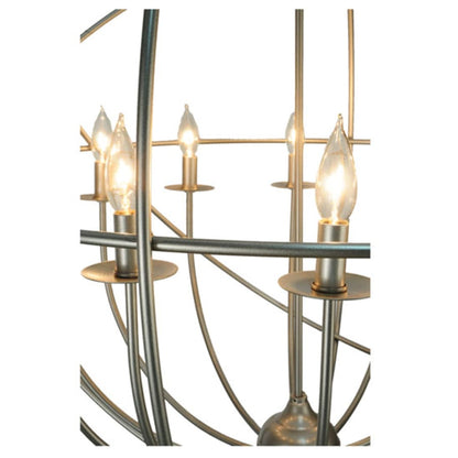 Meyda Tiffany Atom Enerjisi 12 Light 36" Wide Taper Candle Style Chandelier