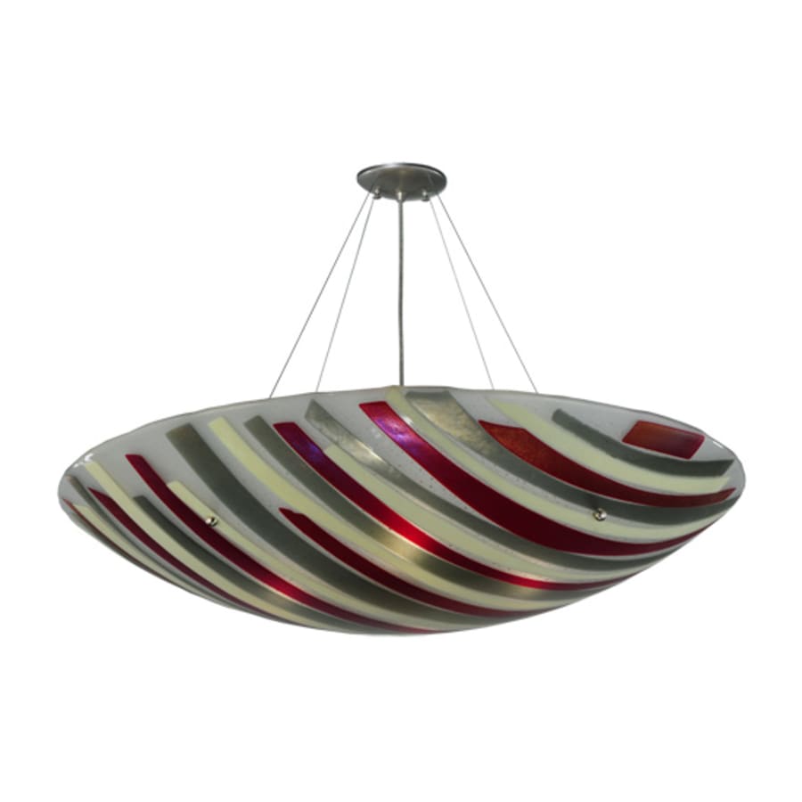 Meyda Tiffany Metro 4 Light 35" Wide Pendant