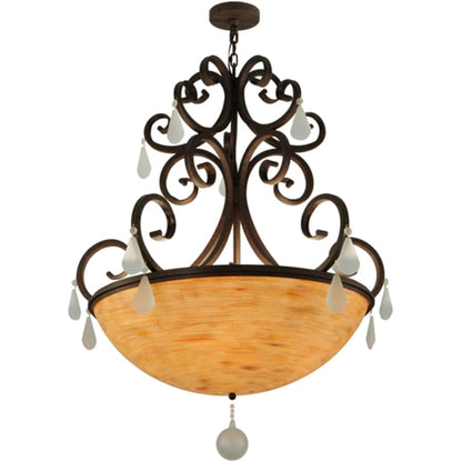 Meyda Tiffany Jeri 5 Light 37" Wide Crystal Pendant