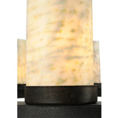 Meyda Tiffany Loxley 8 Light 38" Wide Pillar Candle Style Chandelier