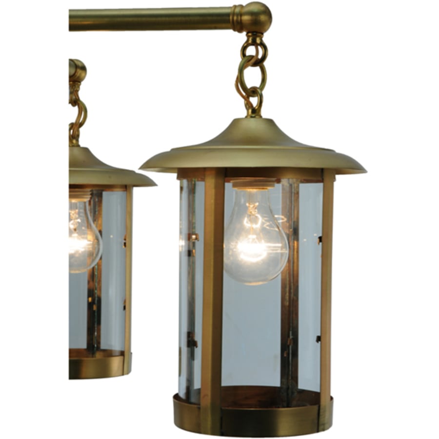 Meyda Tiffany Craftsman Signature Fulton Prime 4 Light 31" Wide Chandelier