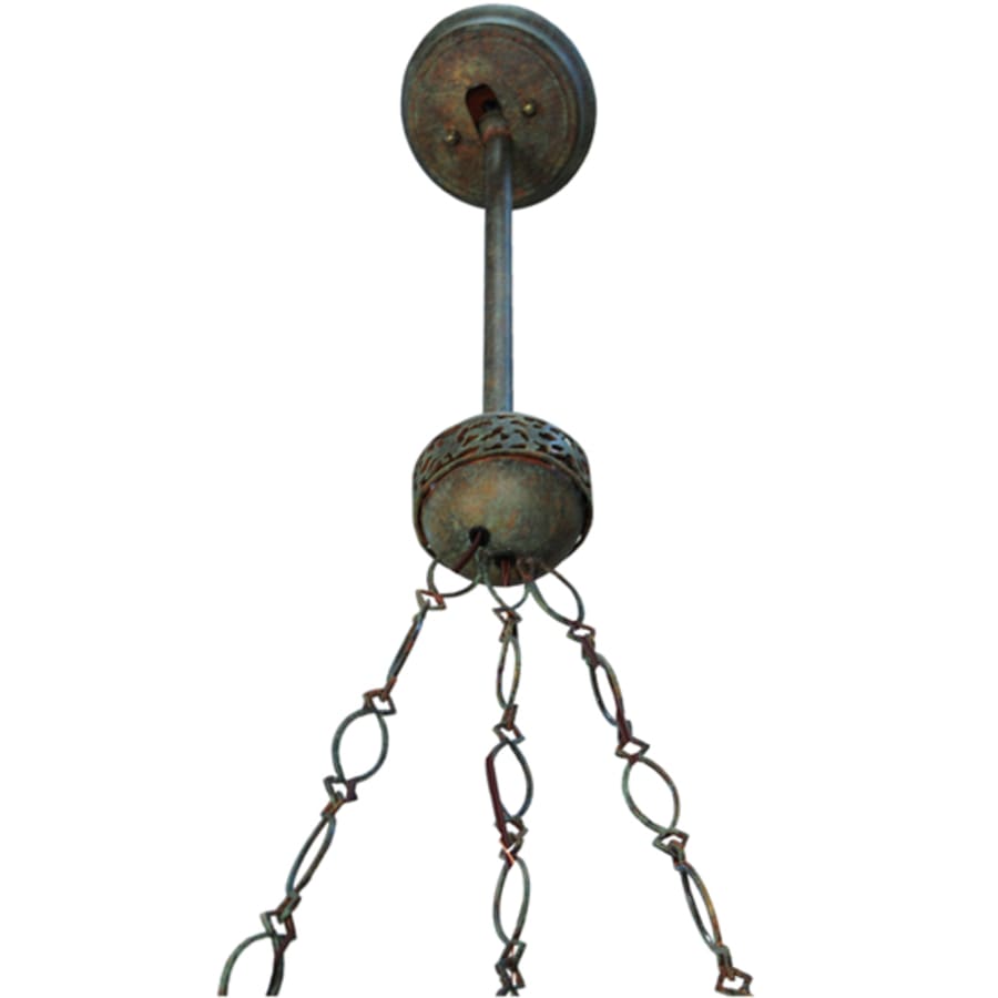 Meyda Tiffany Larkfield 3 Light 62" Wide Linear Pendant