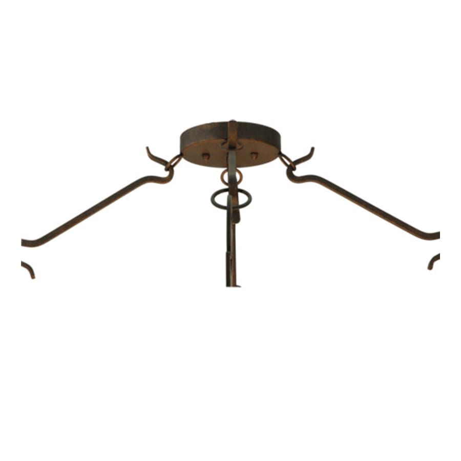 Meyda Tiffany Ceres 6 Light 36" Wide Semi-Flush Bowl Ceiling Fixture