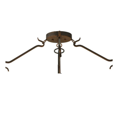 Meyda Tiffany Ceres 6 Light 36" Wide Semi-Flush Bowl Ceiling Fixture