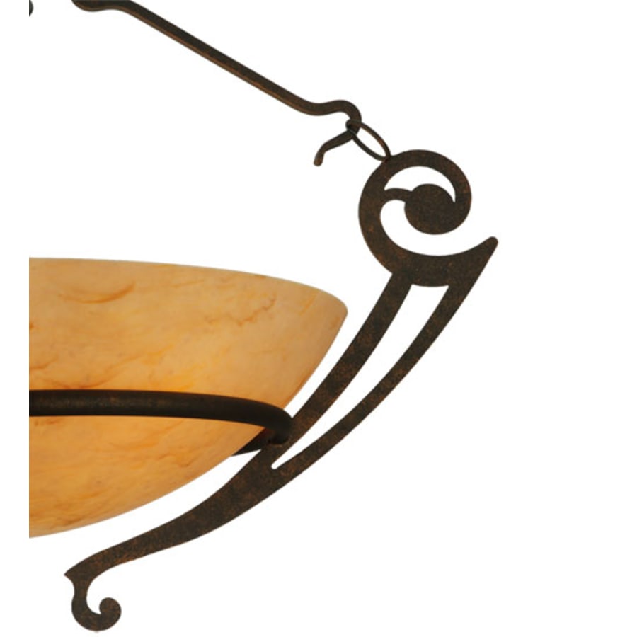 Meyda Tiffany Ceres 6 Light 36" Wide Semi-Flush Bowl Ceiling Fixture