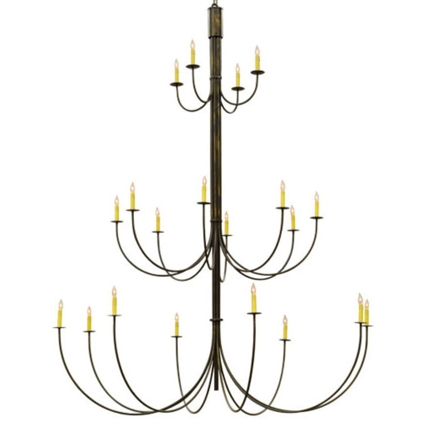 Meyda Tiffany Cheal 20 Light 78" Wide Taper Candle Style Chandelier