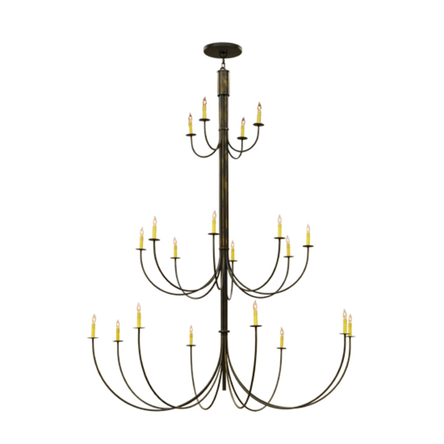 Meyda Tiffany Cheal 20 Light 78" Wide Taper Candle Style Chandelier