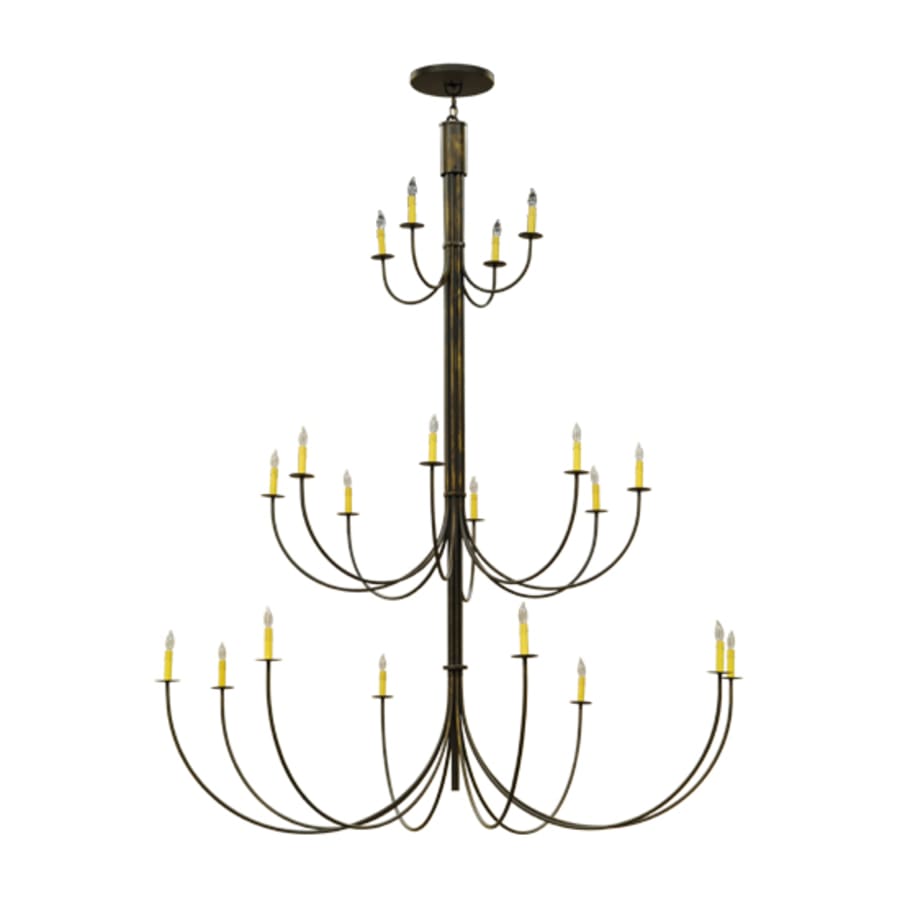 Meyda Tiffany Cheal 20 Light 78" Wide Taper Candle Style Chandelier