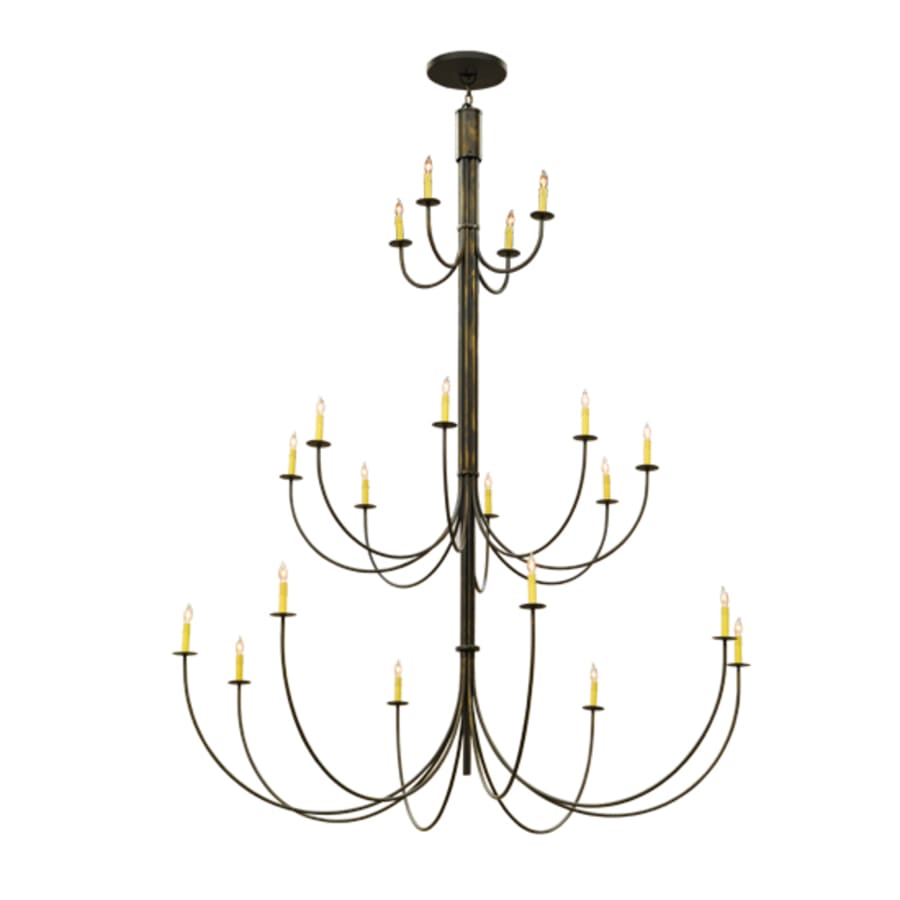 Meyda Tiffany Cheal 20 Light 78" Wide Taper Candle Style Chandelier