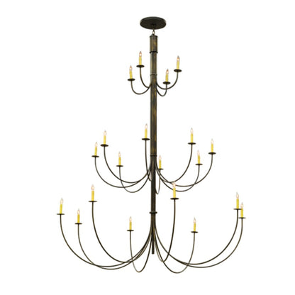 Meyda Tiffany Cheal 20 Light 78" Wide Taper Candle Style Chandelier