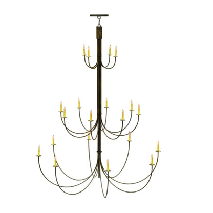 Meyda Tiffany Cheal 20 Light 78" Wide Taper Candle Style Chandelier