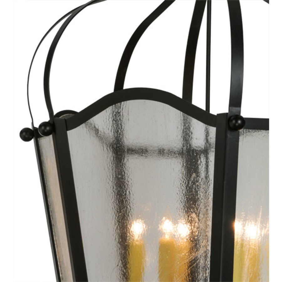 Meyda Tiffany Citadel 6 Light 33" Wide Taper Candle Pendant