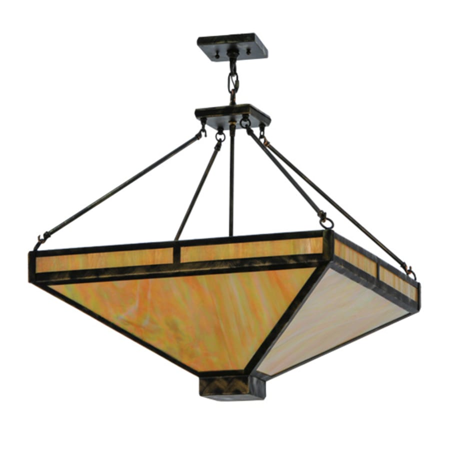 Meyda Tiffany Whitewing 4 Light 36" Wide Pendant