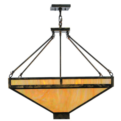 Meyda Tiffany Whitewing 4 Light 36" Wide Pendant