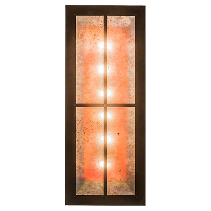 Meyda Tiffany Deer through the Trees 6 Light 52" Wide Linear Pendant