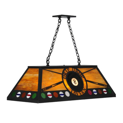 Meyda Tiffany Personalized 9 Light 39" Wide Billiard Linear Pendant