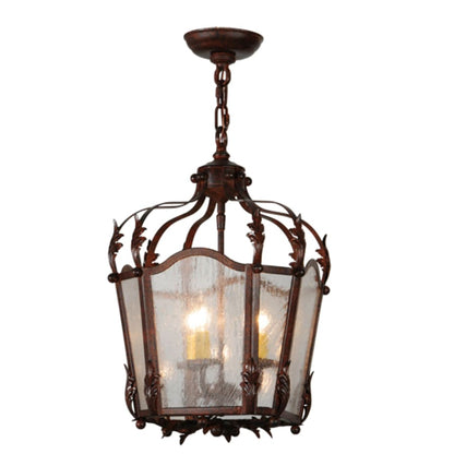 Meyda Tiffany Citadel 3 Light 12" Wide Taper Candle Pendant