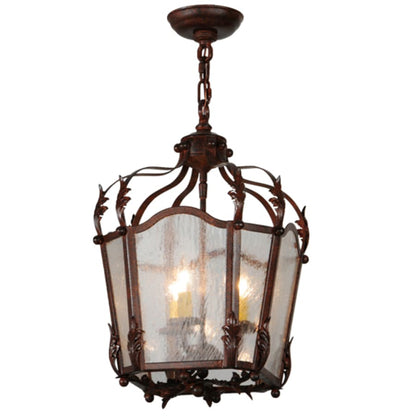 Meyda Tiffany Citadel 3 Light 12" Wide Taper Candle Pendant