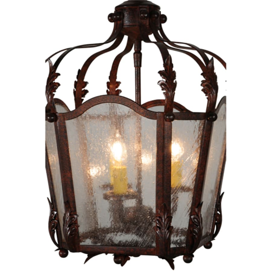 Meyda Tiffany Citadel 3 Light 12" Wide Taper Candle Pendant