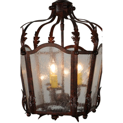 Meyda Tiffany Citadel 3 Light 12" Wide Taper Candle Pendant