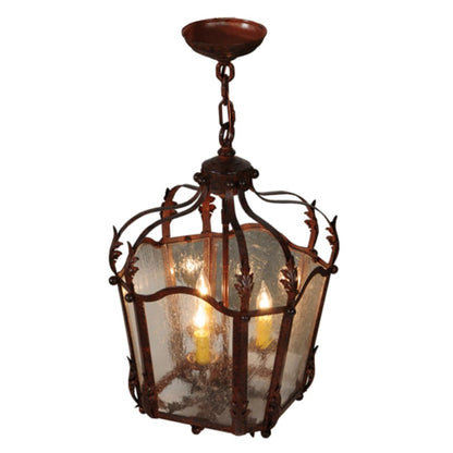 Meyda Tiffany Citadel 3 Light 12" Wide Taper Candle Pendant