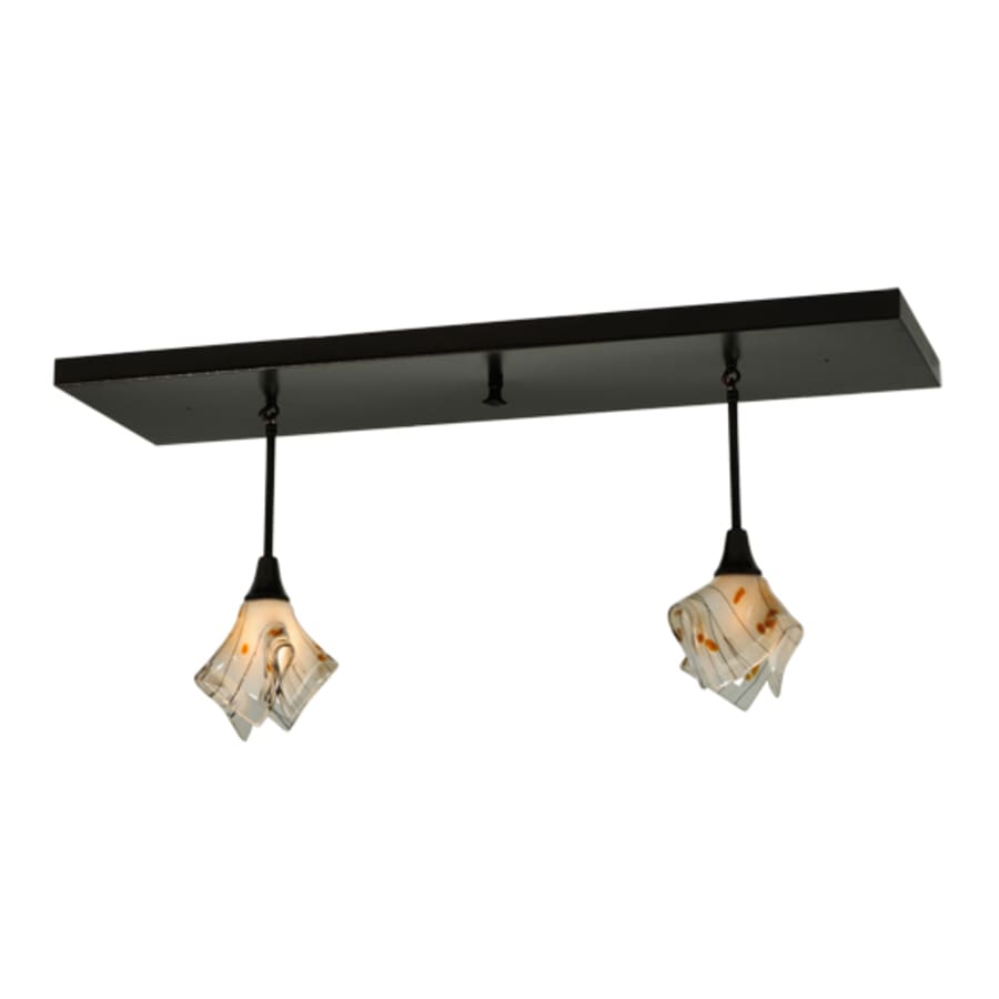 Meyda Tiffany Metro 2 Light 14" Wide Abstract Multi Light Pendant