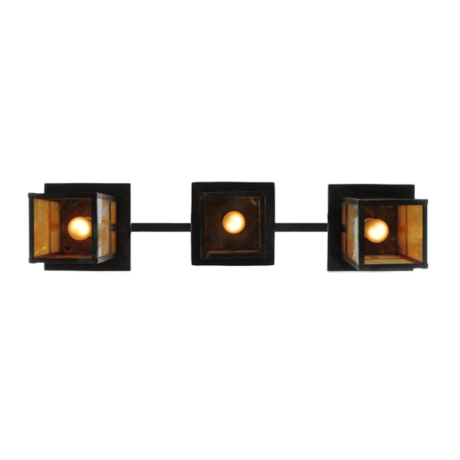 Meyda Tiffany Hyde Park 3 Light 9" Wide Mini Pendant