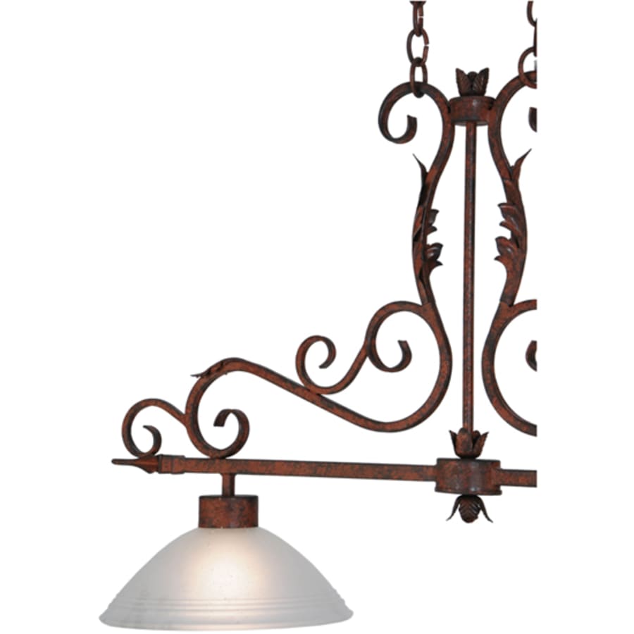 Meyda Tiffany Zamora 2 Light 40" Wide Linear Pendant