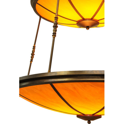 Meyda Tiffany Commerce 17 Light 47" Wide Pendant