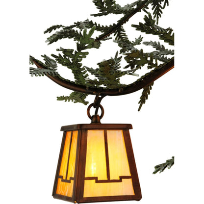 Meyda Tiffany Pine Branch Valley View 12 Light 52" Wide Chandelier