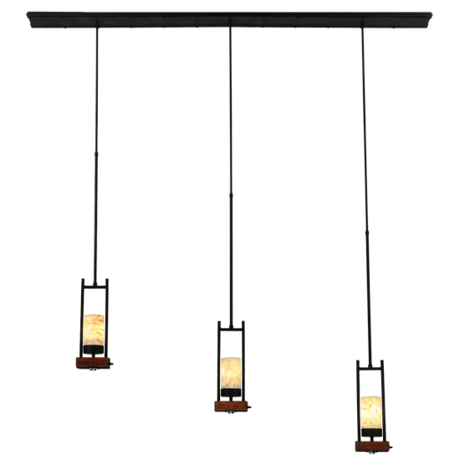 Meyda Tiffany Grand Terrace 3 Light 6" Wide Pillar Candle Multi Light Pendant