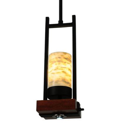 Meyda Tiffany Grand Terrace 3 Light 6" Wide Pillar Candle Multi Light Pendant