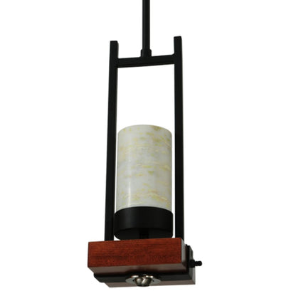 Meyda Tiffany Grand Terrace 3 Light 6" Wide Pillar Candle Multi Light Pendant