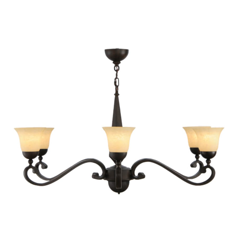 Meyda Tiffany Muirfield 6 Light 44" Wide Chandelier