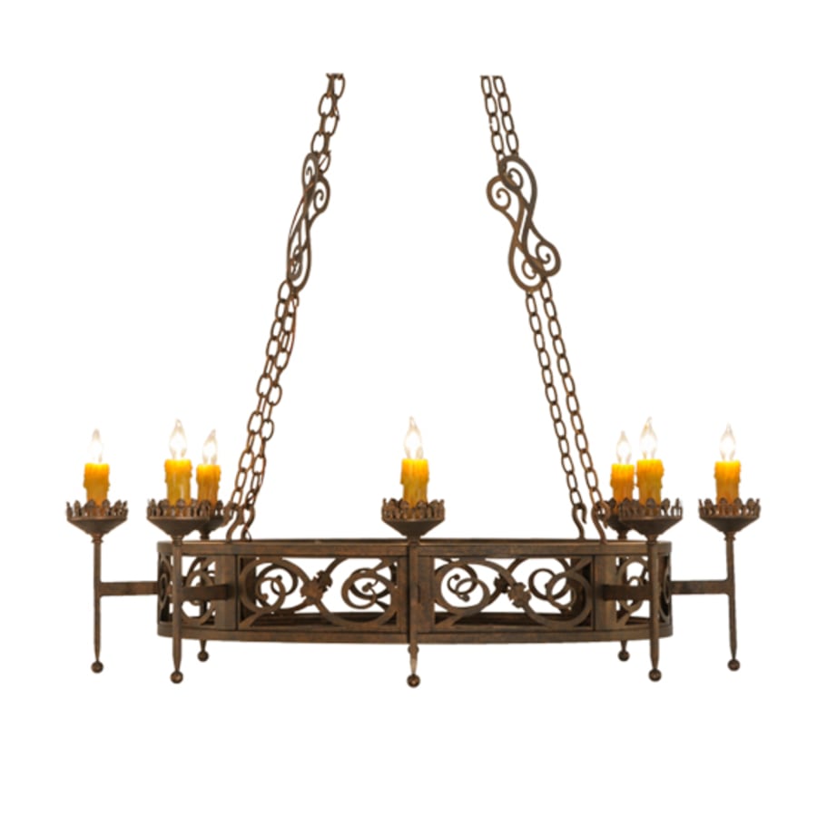 Meyda Tiffany Majella 8 Light 48" Wide Taper Candle Style Chandelier