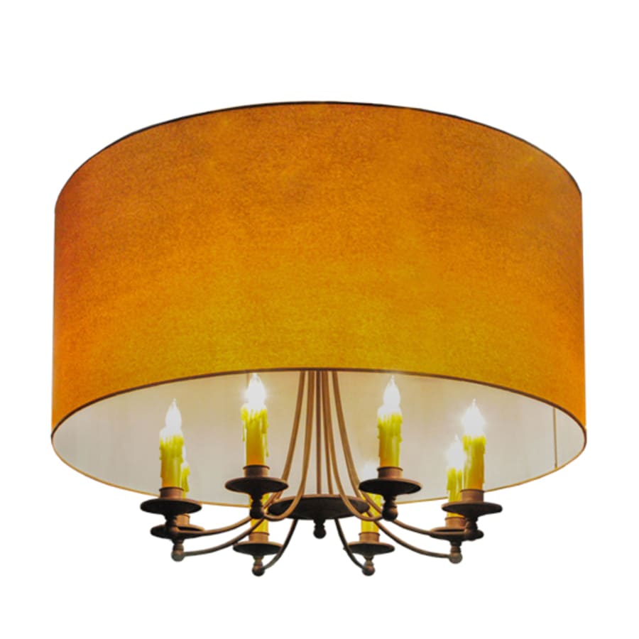 Meyda Tiffany Muirfield 8 Light 42" Wide Taper Candle Pendant