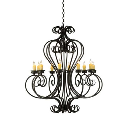 Meyda Tiffany Fernando 10 Light 42" Wide Taper Candle Style Chandelier