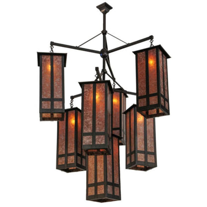 Meyda Tiffany Church 7 Light 47" Wide Chandelier
