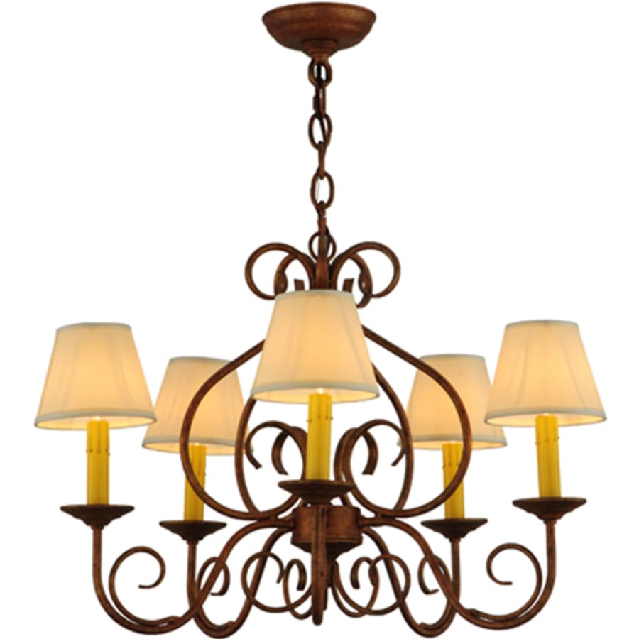 Meyda Tiffany Jenna 5 Light 26" Wide Chandelier