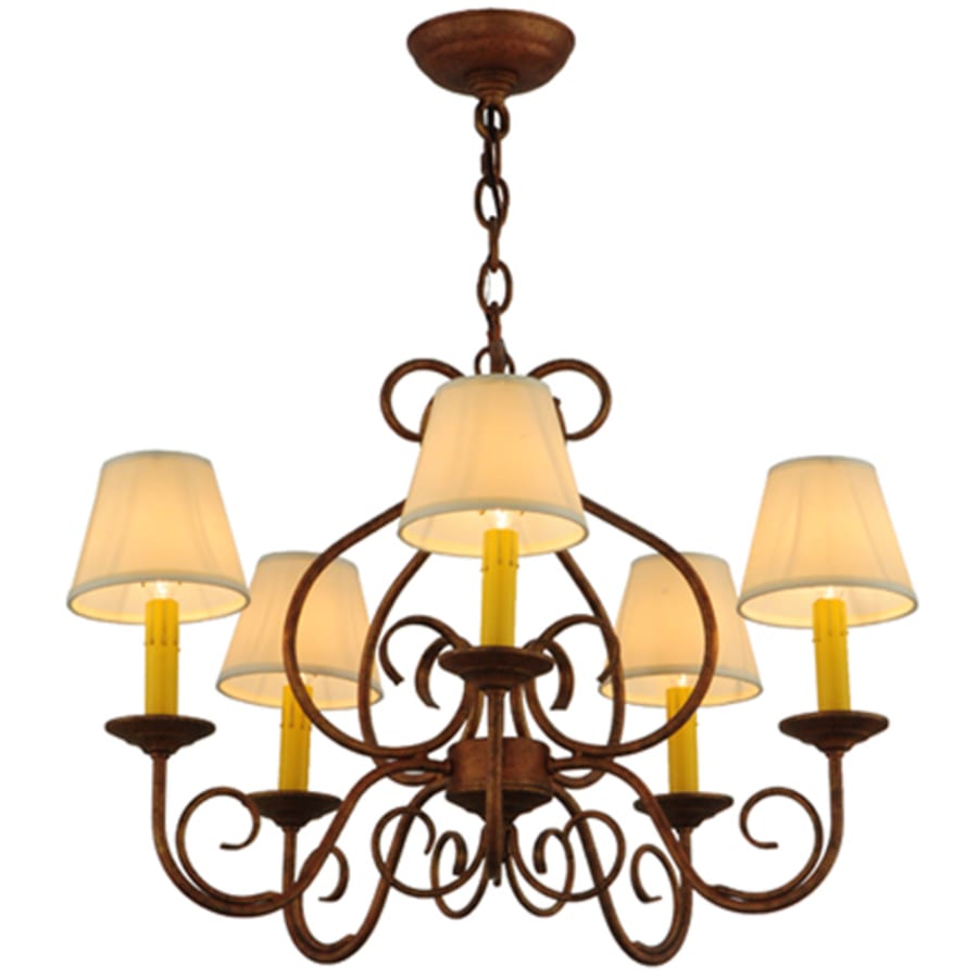 Meyda Tiffany Jenna 5 Light 26" Wide Chandelier