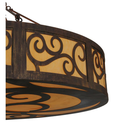 Meyda Tiffany Dean 12 Light 60" Wide Suspension Pendant